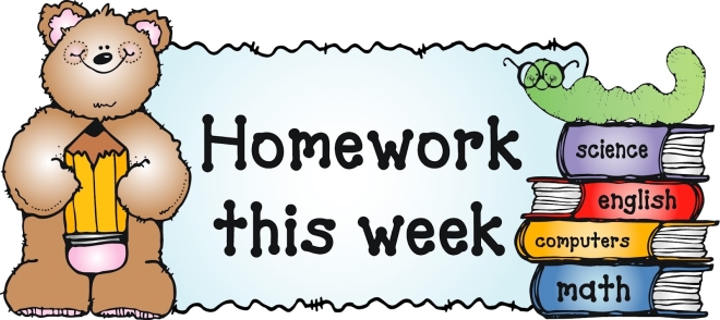 Homework for Monday 10th December – Year 6's Class Blog